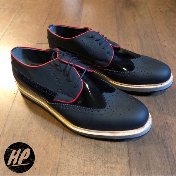 Deckard Other - DECKARD MIXED TEXTURE CONTRAST SOLE WINGTIP OXFORD